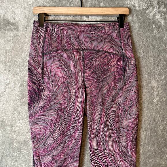 Lululemon Swift Speed High-Rise‎ Tight 28" Dimensional Sonic Pink Multi Sz 8 - Picture 2 of 8